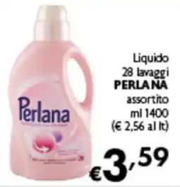 Spak Supermercati Liquido Perlana offerta