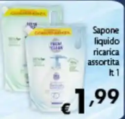 Spak Supermercati Sapone liquido ricarica assortita offerta