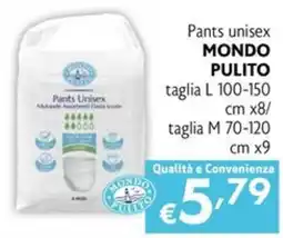 Maxi Supermercati Pants Unisex Mondo Pulito offerta