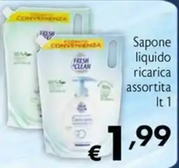 Maxi Supermercati Sapone liquido ricarica offerta