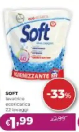 La Saponeria Soft lavatrice ecocarica offerta