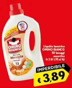 Spak Supermercati Liquido lavatrice OMINO BIANCO offerta