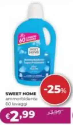 La Saponeria Sweet Home ammorbidente offerta