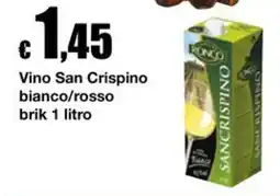 Sì con te Market Vino San Crispino offerta