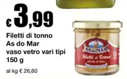 Sì con te Market Filetti di tonno As do Mar offerta