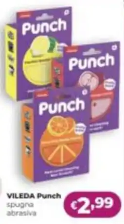 La Saponeria Vileda Punch spugna abrasiva offerta