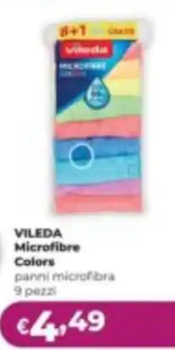 La Saponeria Vileda Microfibre Colors offerta