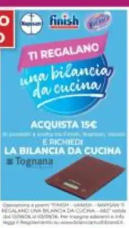 La Saponeria Bilancia da cucina Tognana offerta