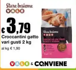 Sì con te Market Croccantini gatto Stare Insieme VALE offerta