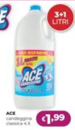 La Saponeria ACE candeggina classica offerta