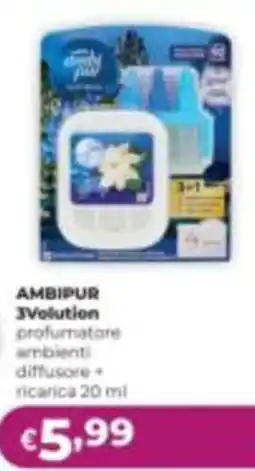 La Saponeria Ambipur 3volution profumatore ambienti diffusore offerta