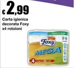 Sì con te Market Carta igienica decorata Foxy offerta