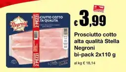 Sì con te Market Prosciutto cotto alta qualità Stella Negroni offerta