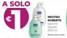 La Saponeria Neutro Roberts sapone liquido offerta