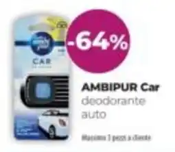 La Saponeria Ambipur Car deodorante auto offerta