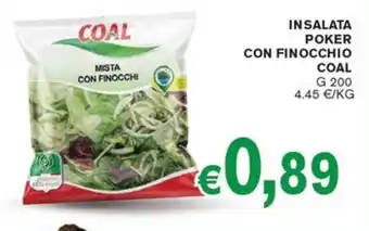 Insalata poker mista con finocchio Coal