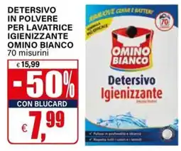 Il Gigante Detersivo igienizzante Omino Bianco offerta