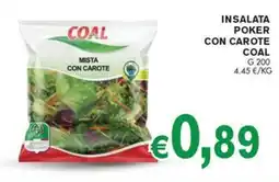 D'Italy Insalata poker mista con carote Coal offerta
