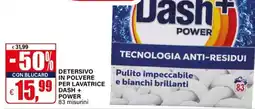 Il Gigante Detersivo in polvere per lavatrice Dash + Power offerta