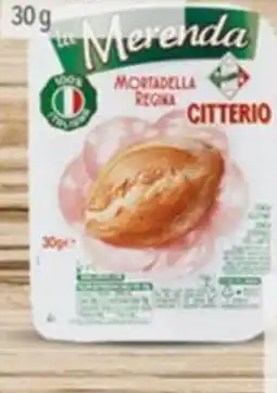 Iper Nonna Isa Merenda Mortadella Regina Citterio offerta