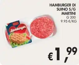 D'Italy Hamburger Martini offerta