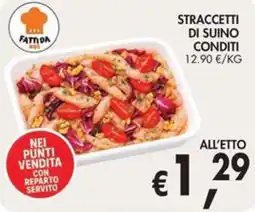 D'Italy Straccetti di suino conditi offerta