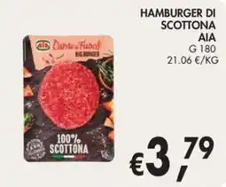 D'Italy Hamburger di scottona AIA offerta