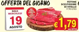 D'Italy Fettine sceltissime di vitello offerta