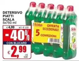 Il Gigante Detersivo piatti Scala offerta
