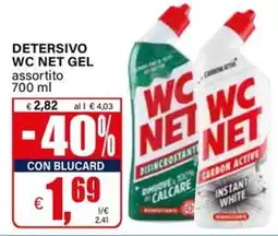 Il Gigante Detersivo WC Net Gel offerta