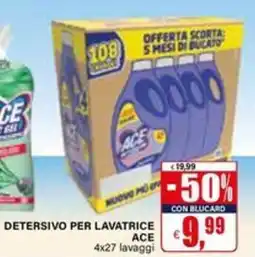 Il Gigante Detersivo per lavatrice Ace offerta