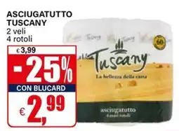 Il Gigante Asciugatutto Tuscany offerta