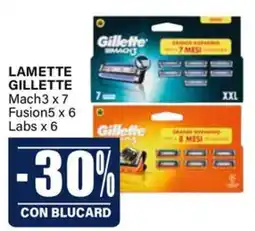 Il Gigante Lamette Gillette offerta
