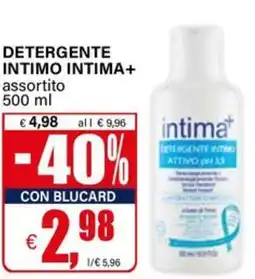Il Gigante Detergente intimo intima+ offerta