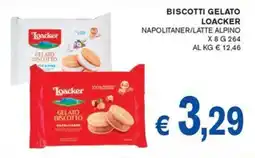 D'Italy Biscotti gelato Loacker Napolitaner offerta