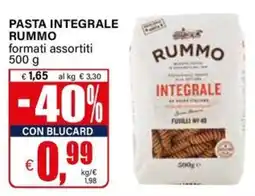 Il Gigante Pasta integrale Rummo offerta