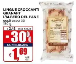 Il Gigante Lingue croccanti Granart offerta