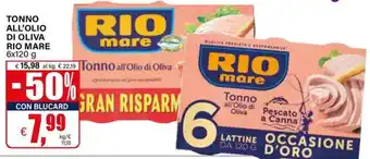Il Gigante Tonno all'Olio di Oliva Rio Mare offerta