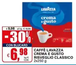 Il Gigante Caffè Lavazza Crema e Gusto Risveglio Classico offerta