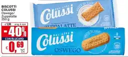 Il Gigante Biscotti Colussi Oswego offerta