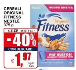 Il Gigante Cereali Original Fitness Nestlé offerta