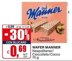Il Gigante Wafer Manner Neapolitaner offerta