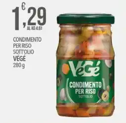 Iper Nonna Isa Condimento per riso VéGé offerta