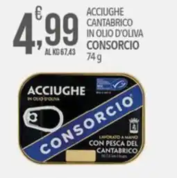 Iper Nonna Isa Acciughe in olio d'oliva Consorcio offerta