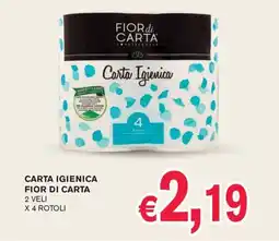 D'Italy Carta Igienica Fior di Carta offerta