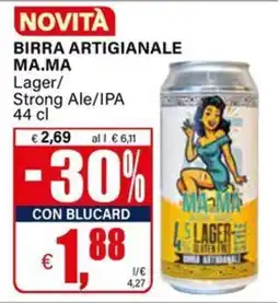 Il Gigante Birra artigianale Ma.Ma offerta