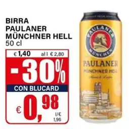 Il Gigante Paulaner Münchner Hell offerta