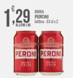 Iper Nonna Isa Birra Peroni offerta