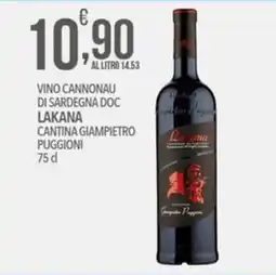 Iper Nonna Isa Vino Cannonau di Sardegna Doc Lakana offerta