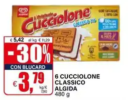 Il Gigante Cucciolone classico Algida offerta